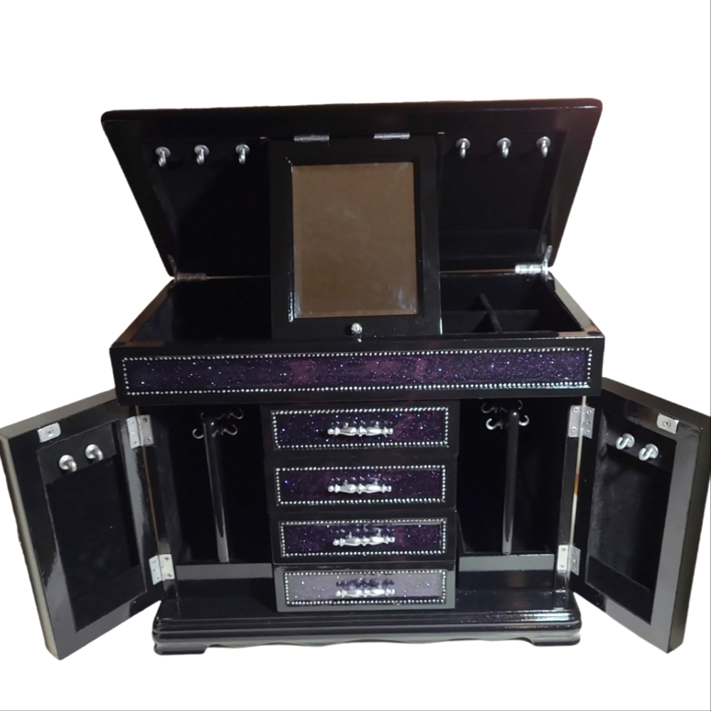 Extra Large Refinishef Jewelry Box